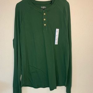Goodfellow Green Men Long Sleeve Sz L